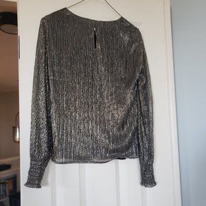Banana Republic, XS, metallic top!